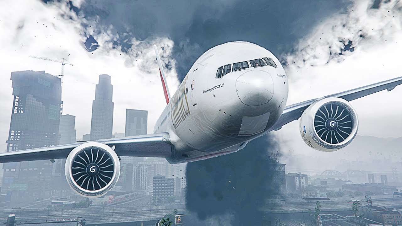 CHASED by a TORNADO in GTA 5 Flight Simulator