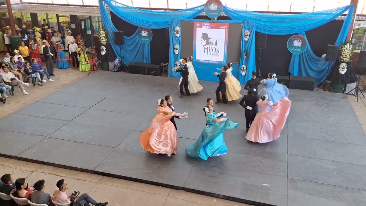 Danza La Varsoviana- Instituto Departamental León Alvarado