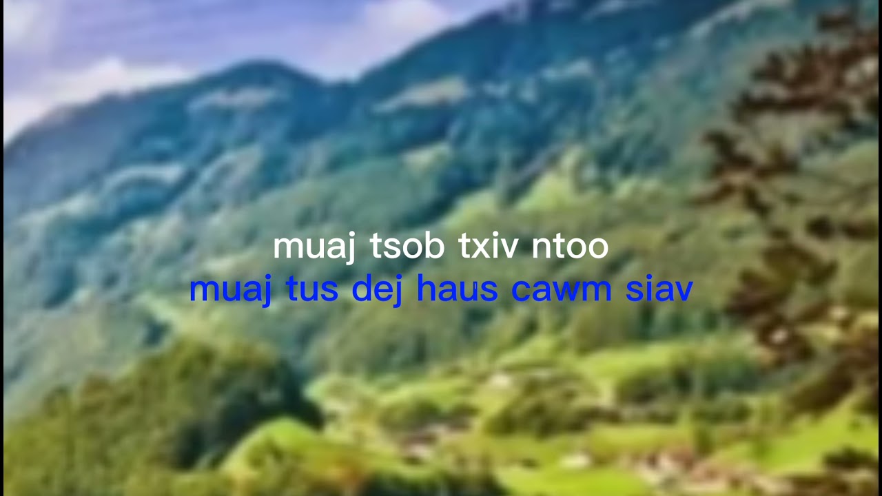 tus tswv yexus qhia txog lub ntuj ceeb tsheej Karaoke