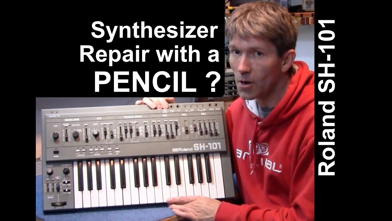 Repair a SH-101 Synthesizer with a Pencil MF#65
