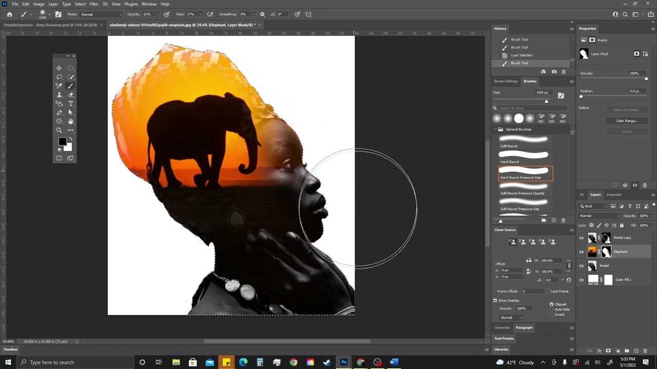 Double Exposure Vid