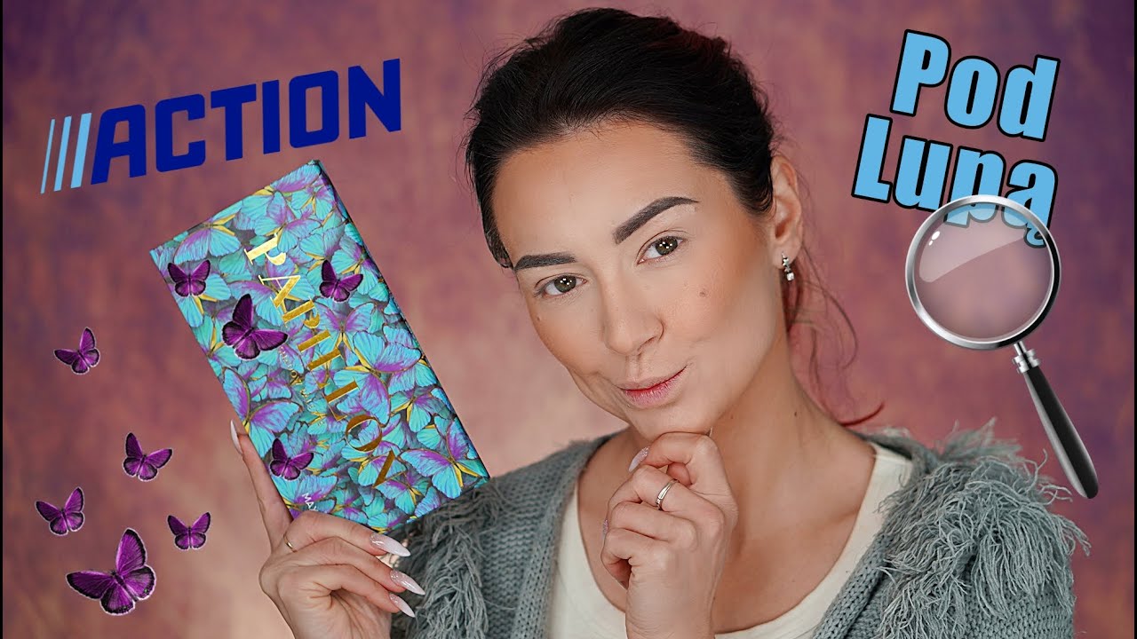 Nowości z Action Pod Lupą Czy Warto Wydać 18zł na Paletę Max&More Papillon?