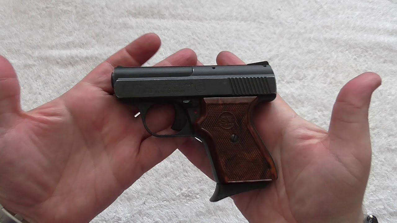 Rhőner Sportwaffen Mod.15 8mm P.A.K. Blank pistol preview & disassembly