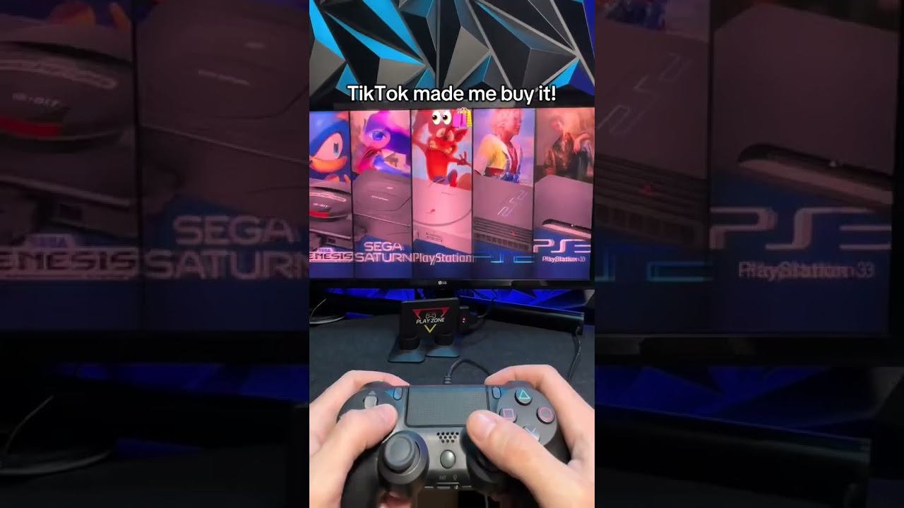 Playzone has more than 20K modern games🤯 #retrogaming #retroconsole #retrogames #gameconsole #game