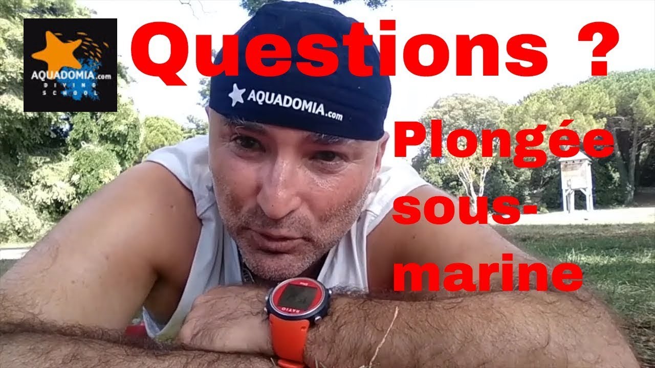 Questions plong&eacute;e sous-marine  : quel niveau ? bu&eacute;e ? conso ?