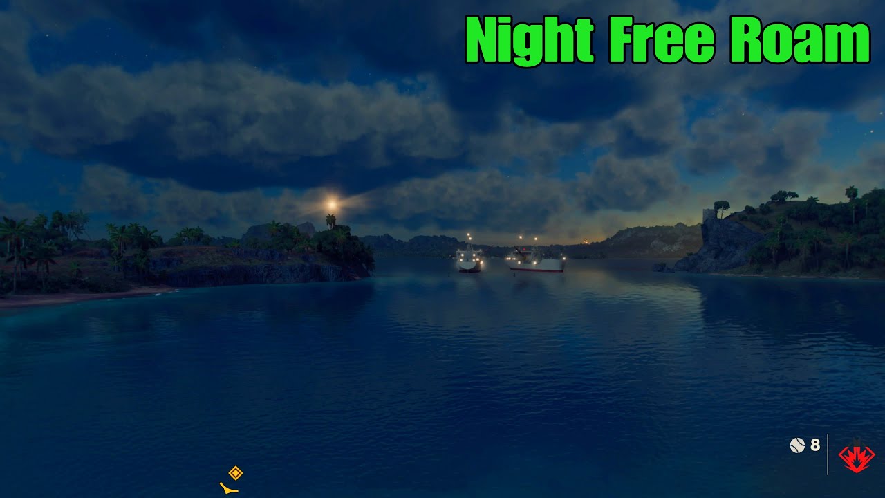 FAR CRY 6 - Night Free Roam & Combat Gameplay (PS4 PRO)