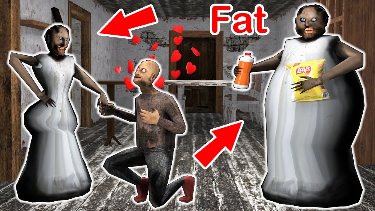 Fat Granny vs Beautiful Granny vs Grandpa vs Love - funny horror animation (p.291)