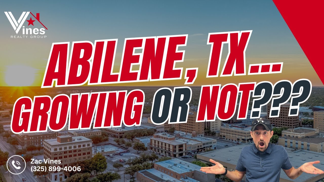Is Abilene, Texas Really Growing? Jobs, Population & the Truth