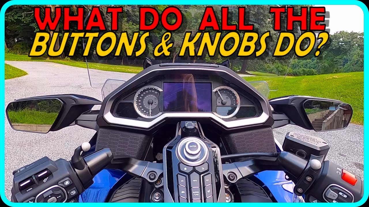 Goldwing Buttons Galore! | Bike Control Review