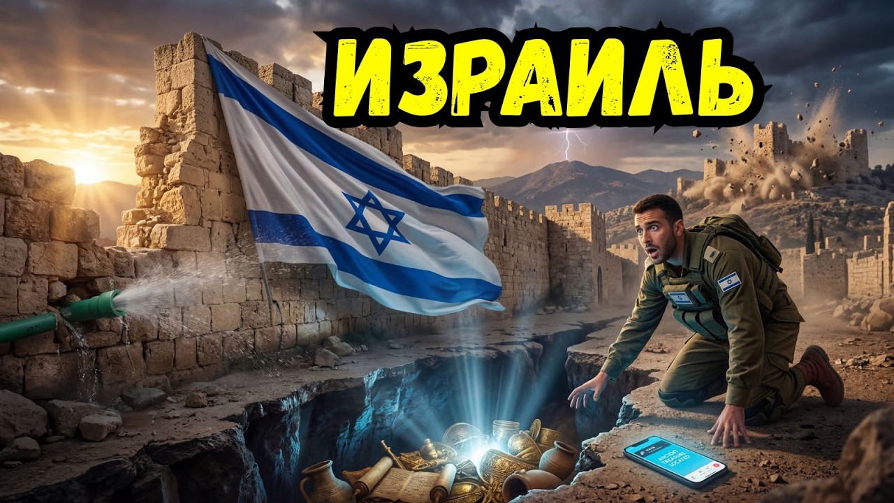 Израиль — страна, где земля проваливается и находят города возрастом 9000 лет