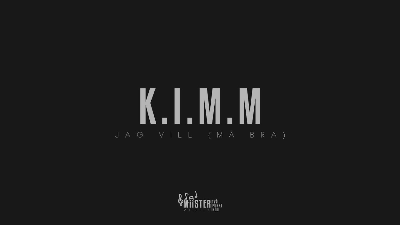 K.I.M.M (RMK & Fonky Fresh) - Jag vill Må bra