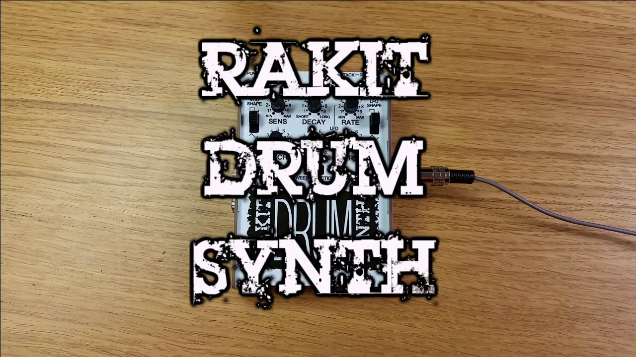 Rakit Drum Synth Demo