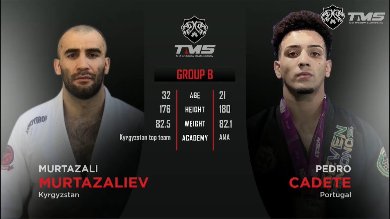 MURTAZALI MURTAZALIEV (Kyrgyzstan) vs. PEDRO CADETE (Portugal) | 1/8 Group B