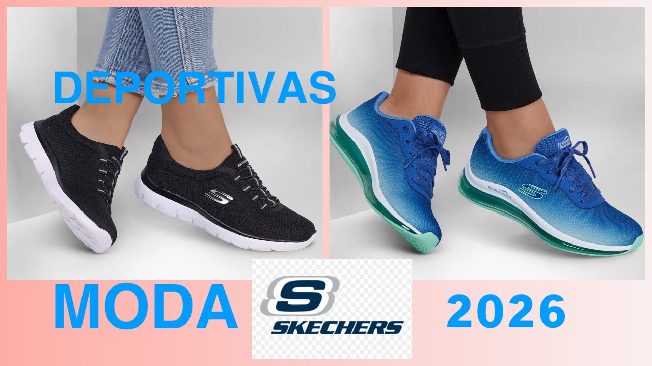 LO MEJOR DE LAS DEPORTIVAS SKECHERS ORIGINALES EN TENDENCIA moda para mujer 2026