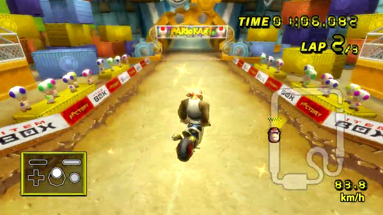 【MKW WR】 Toad's Factory (Glitch) - 1:44.308 - Logan