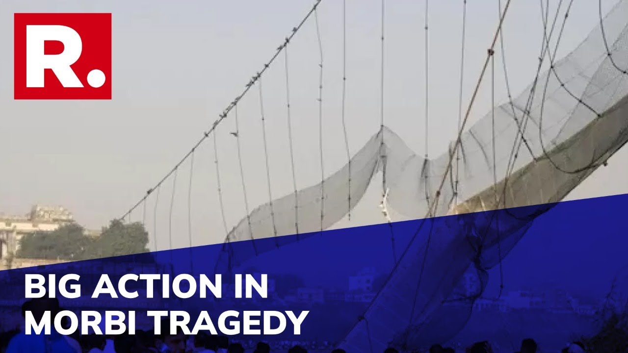 1st major action against Morbi bridge collapse that killed 135 people, chief officer suspended