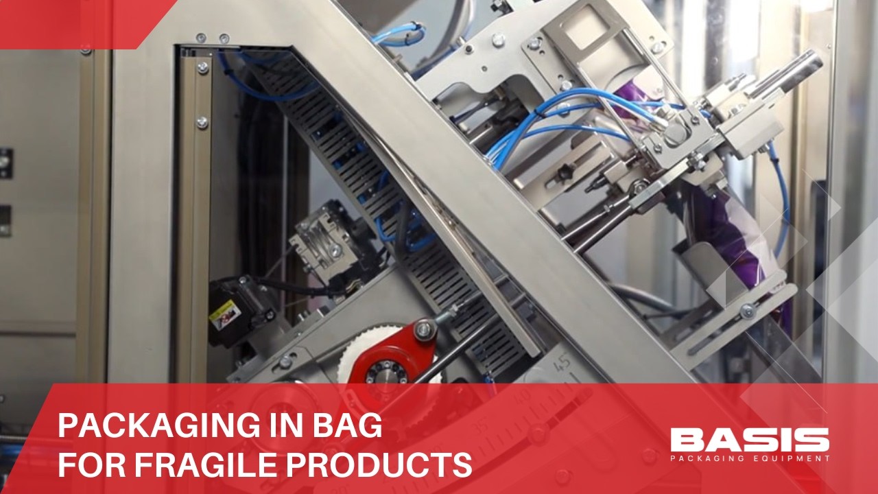 Inclined VFFS Packaging Machine | BASIS Vertical Form Fill Seal Machine for Fragile Products