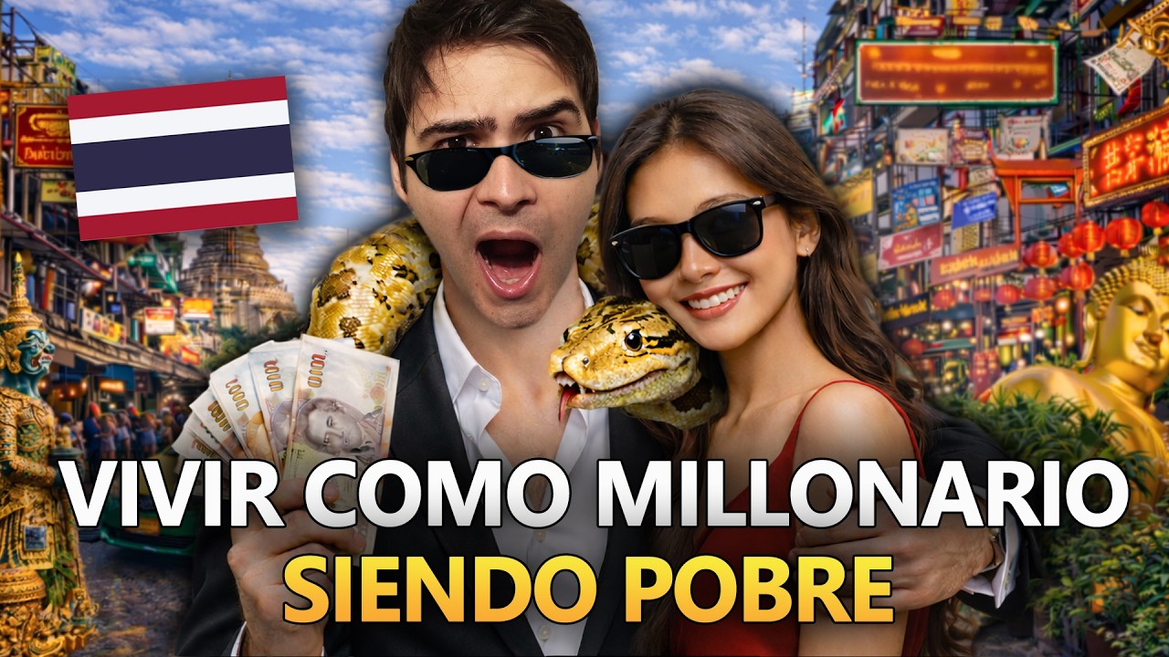 Viviendo como MILLONARIO siendo POBRE en Tailandia 🇹🇭 Fabio Torres