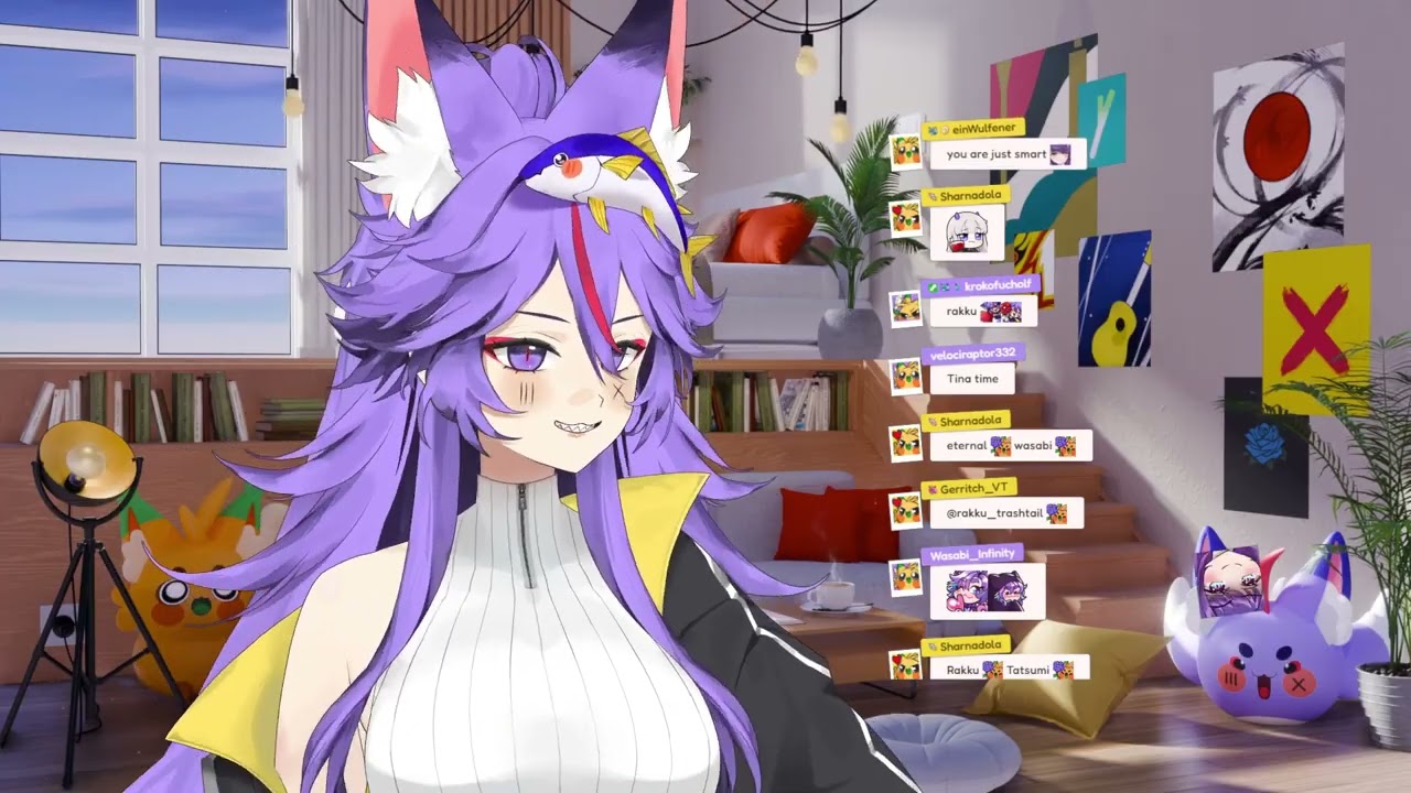 ✖ cute vtuber model sketch!!!