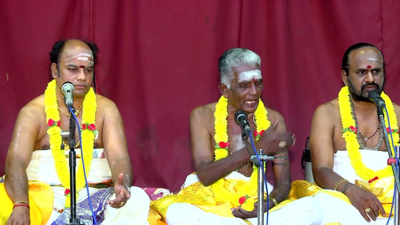 திருத்தணி சாமிநாதன் ஓதுவார் உருகிப் பாடுவது ஆனைக்கா