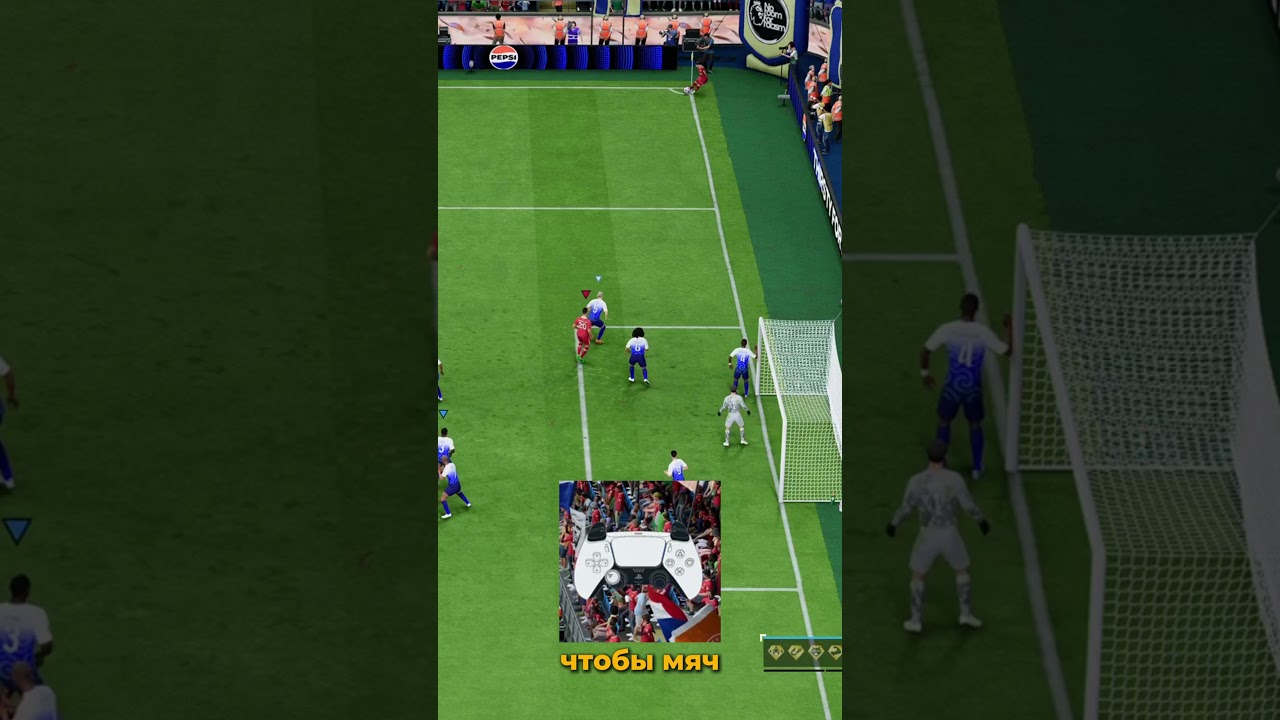 ЭТО ЛУЧШИЙ СПОСОБ ЗАБИВАТЬ УГЛОВЫЕ В EA FC 25  #eafc25 #fifa #shorts