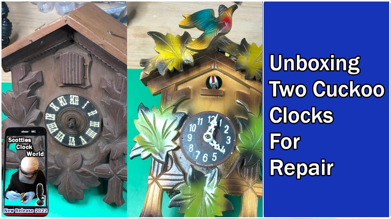 Unboxing Black Forest Cuckoo Clocks