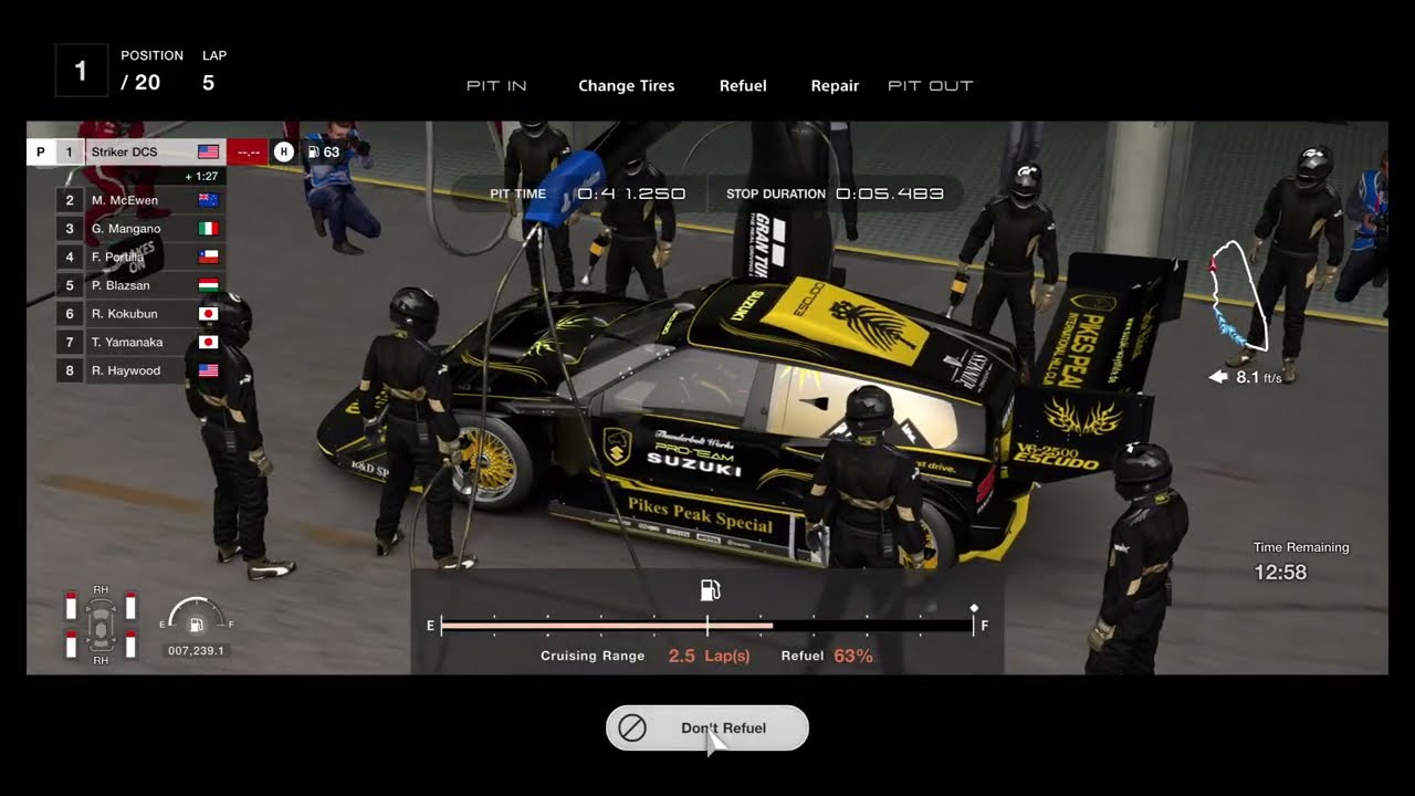 GT7 - THE SARTHE KILLER - Suzuki V6 Escudo Pikes Peak Special '98 at Sarthe - UPDATED SETTINGS