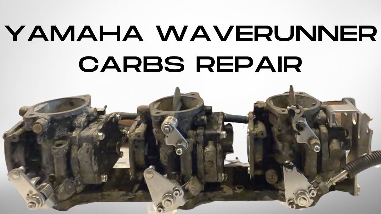 2001 YAMAHA WAVERUNNER XLT 1200 CARBS REPAIR