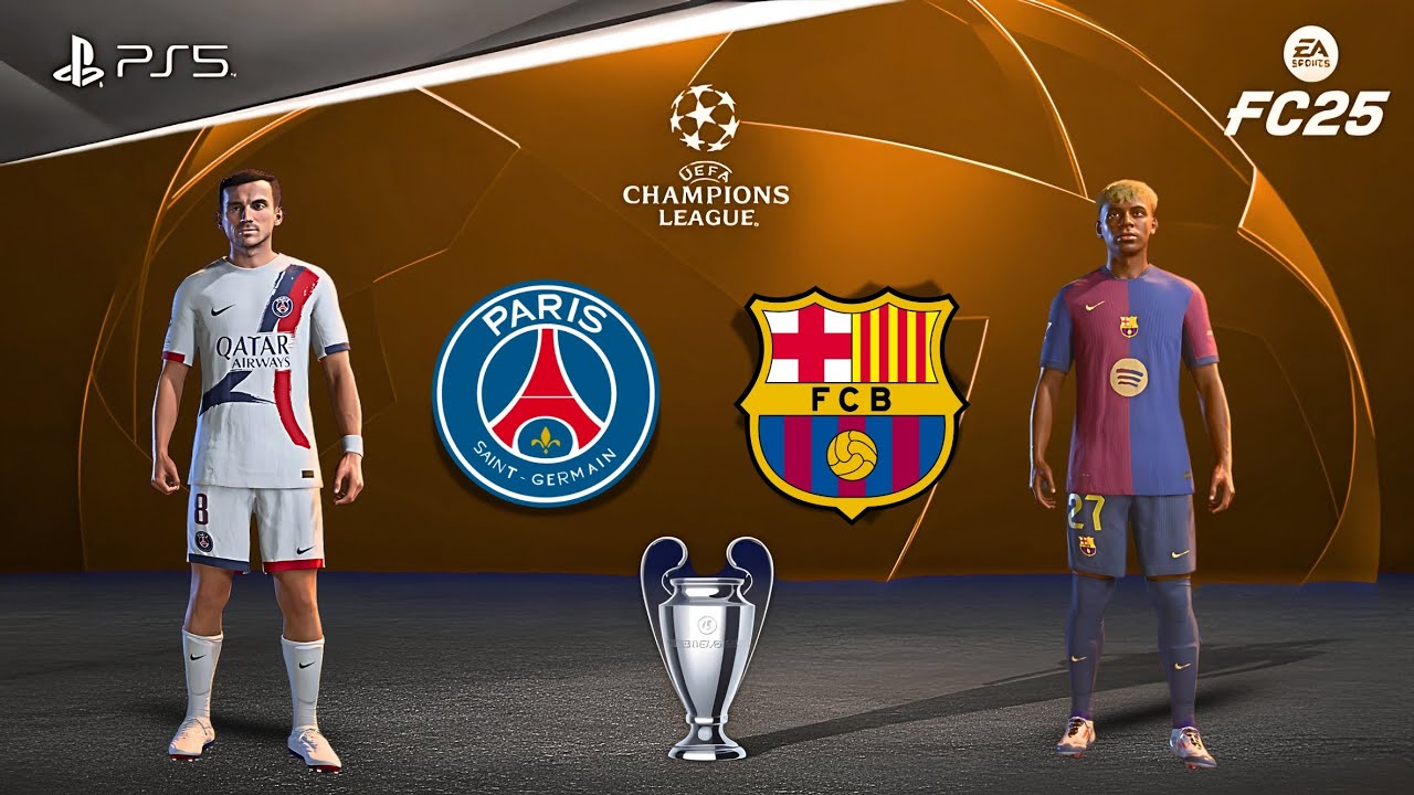 FC 25 - PSG vs Barcelona | UCL Final | Raphinha vs Marquinhos epic showdown