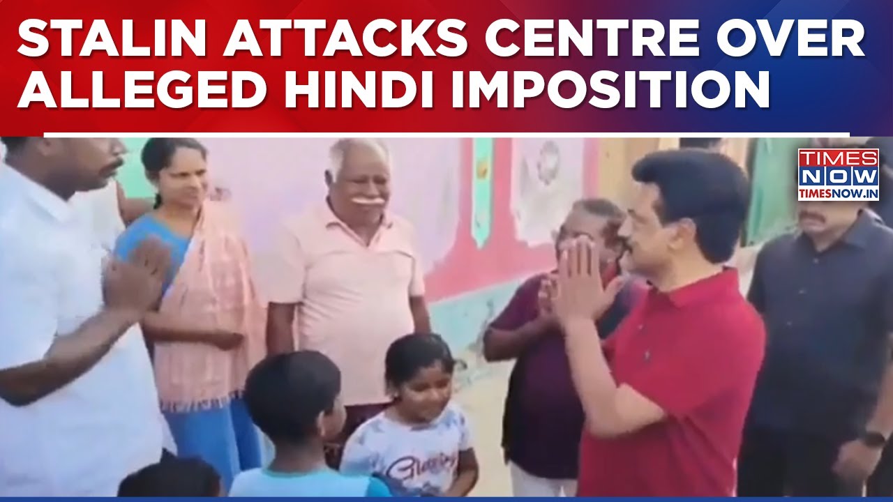 MK Stalin Slams Centre Over Language Policy; Calls It Hindi Imposition Ahead Of Tamil Nadu Polls