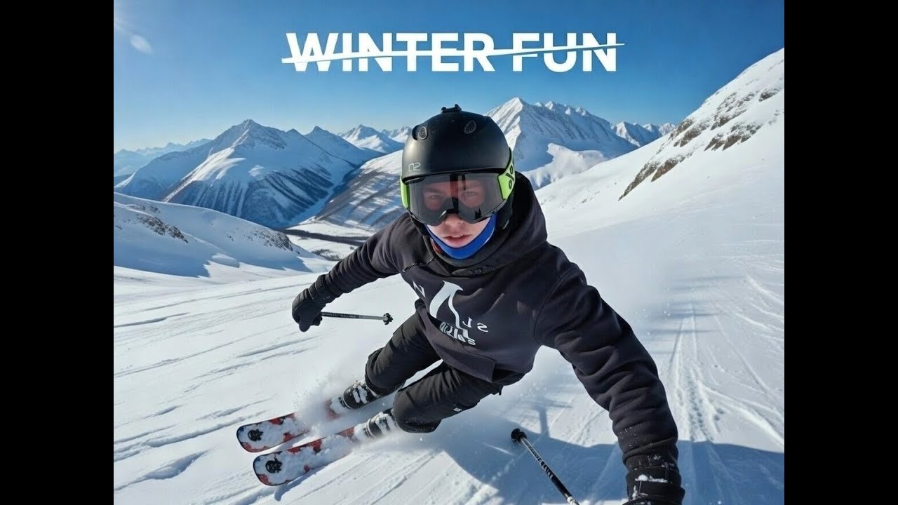 Hardcore skiing