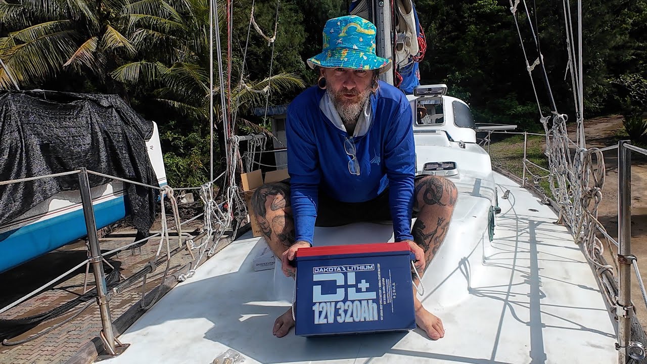 Installing 640 AH of @Dakota Lithium  LifePo4 Batteries in Langkawi, Malaysia