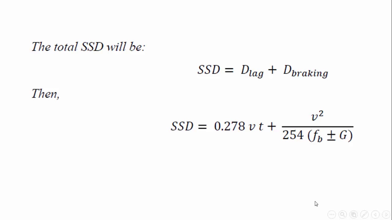Traffic Engineering - Sight Distance - 3rd Class - Lec. Mahmood K. Al-Obaidi