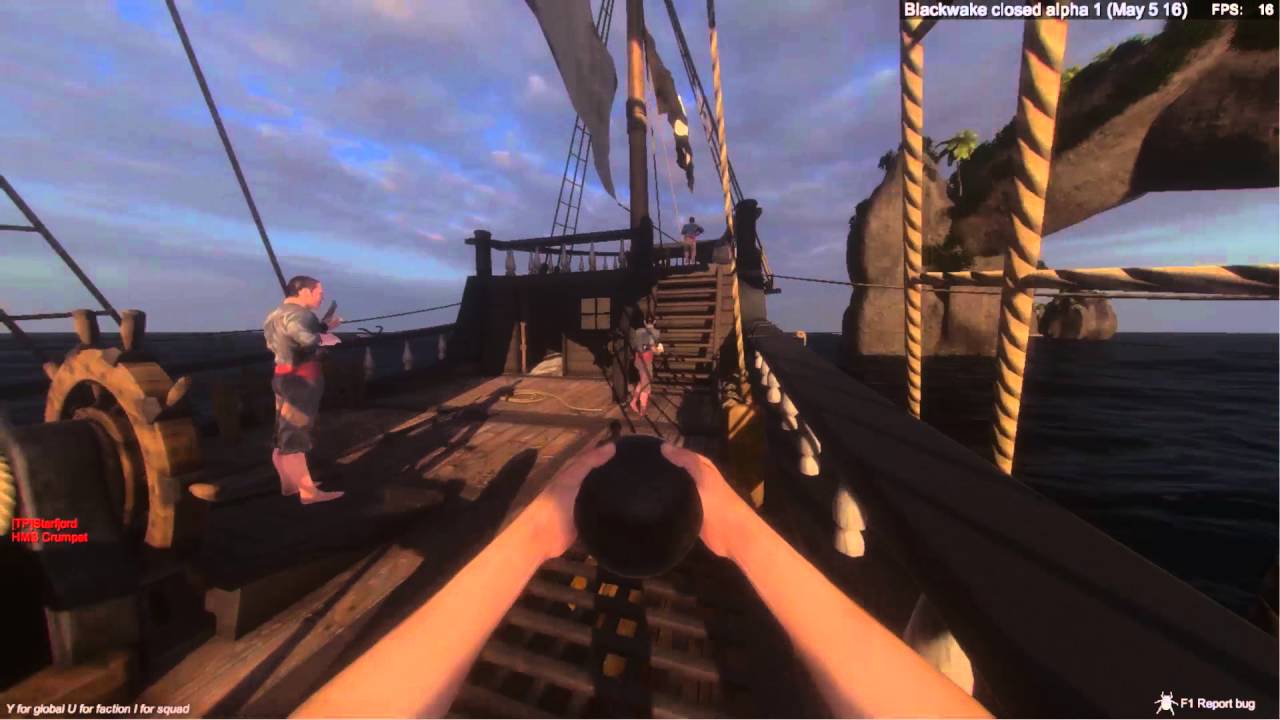 Blackwake Alpha - The First Few Rounds