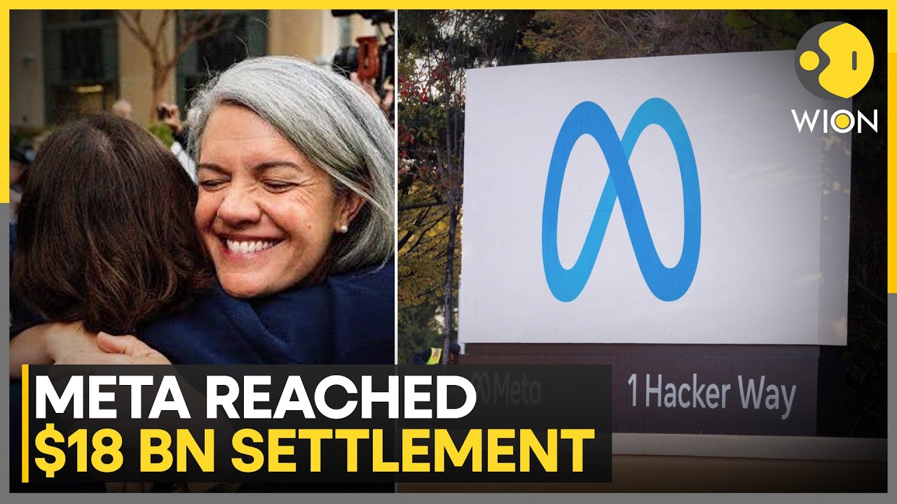 META Reaches Landmark Settlement Worth $18 Billion Over Child Safety Claims | WION