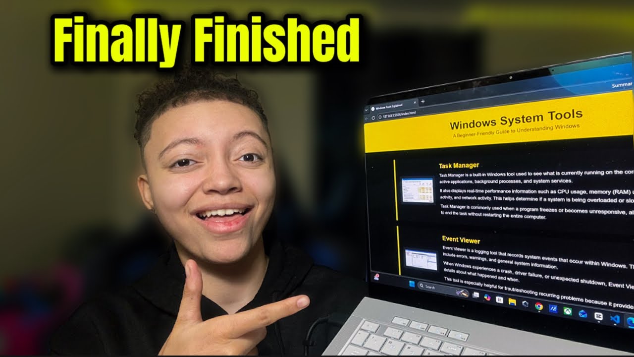 I Built This IT Website Just to Understand Windows Tools (And It Changed How I Learn IT)