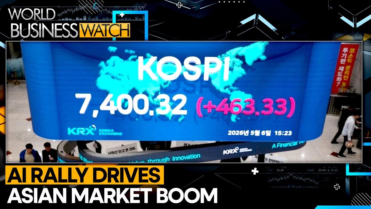 AI & Hope: Markets Scale New Highs | World Business Watch | WION