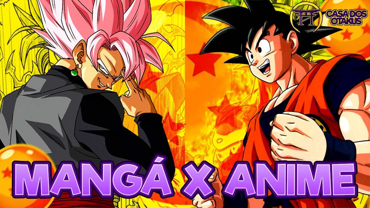 DIFERENÇAS ENTRE O ANIME E MANGÁ DE DRAGON BALL SUPER