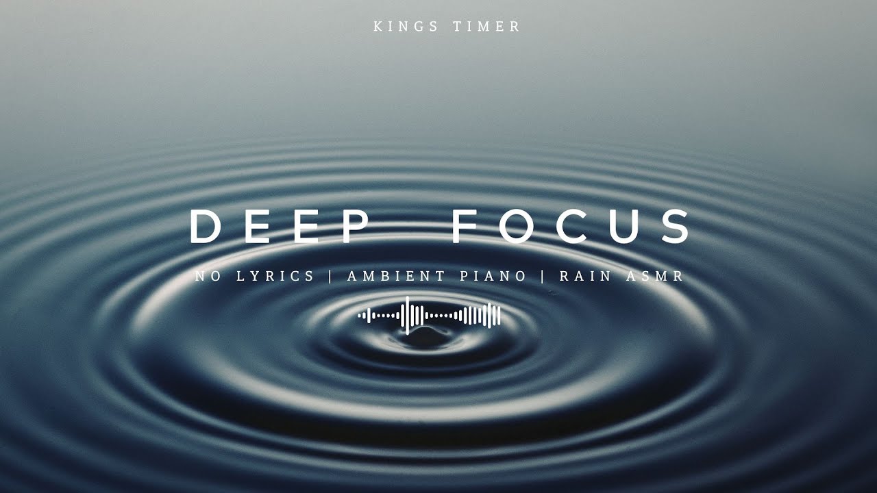 [Meditation] Deep Focus & Inner Peace | Calm Ambient Piano for Mindfulness (1 Hour) [명상 음악 1시간]