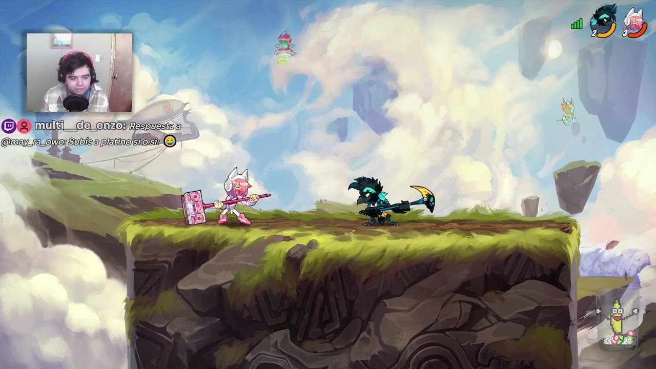 Nose si existo pero aqui andamio | BRAWLHALLA y FALL GUYS Y MAS | ✨🎮 🕹