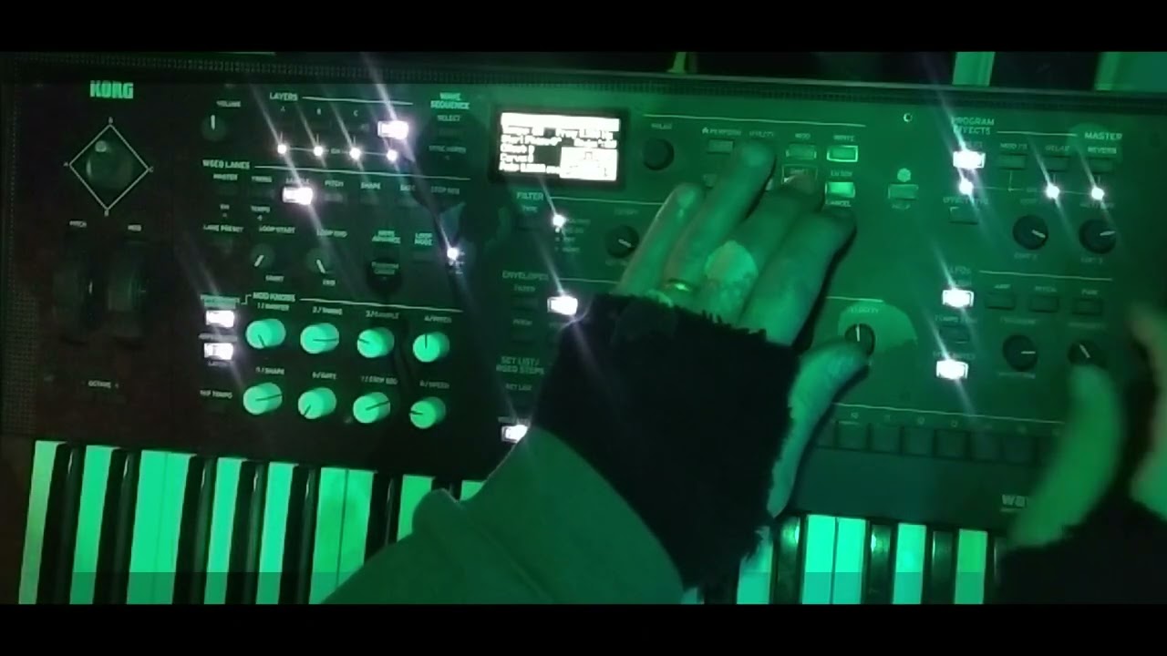 Korg Wavestate - Ice Beauty pt.1 : Arp Complexity - Bright Ambient (film HD)