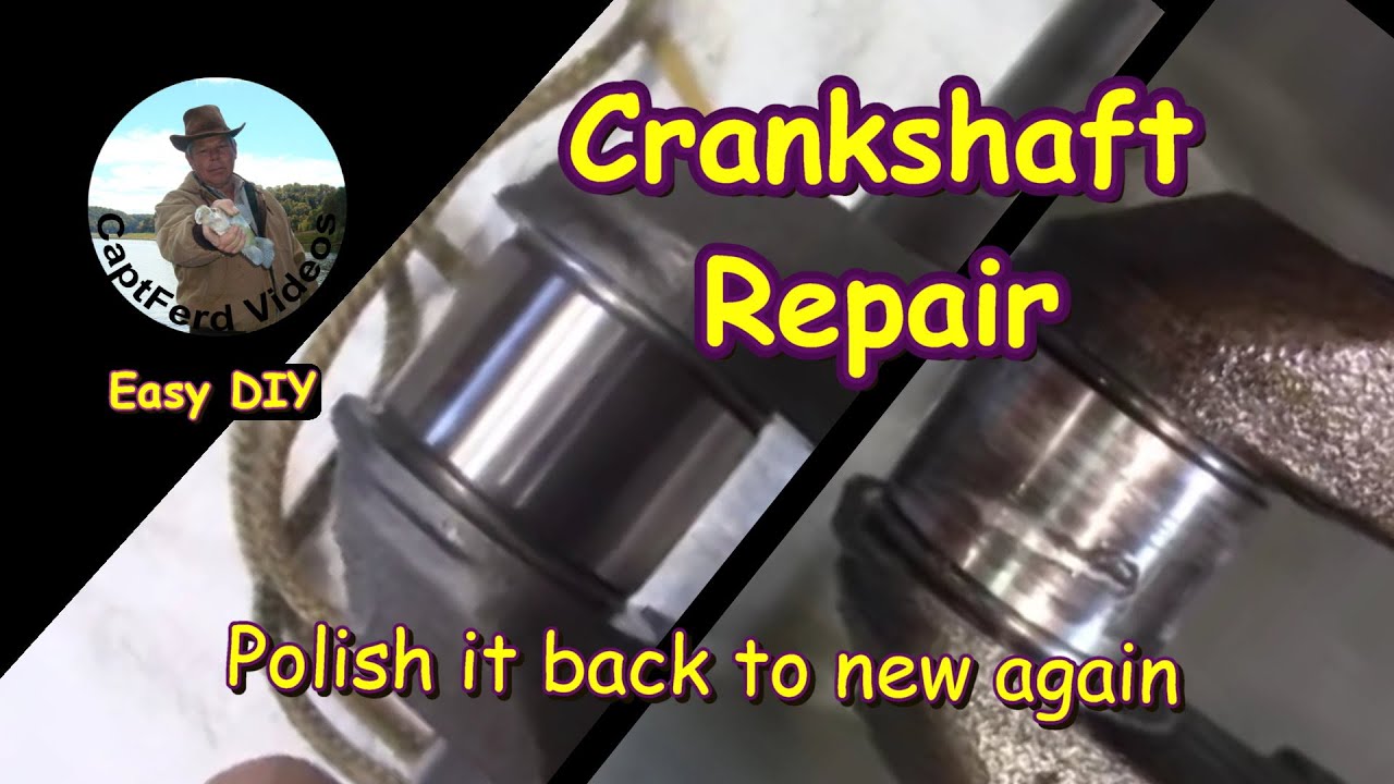 Recondition a Lawn Tractor Crankshaft from a Locked-up Motor