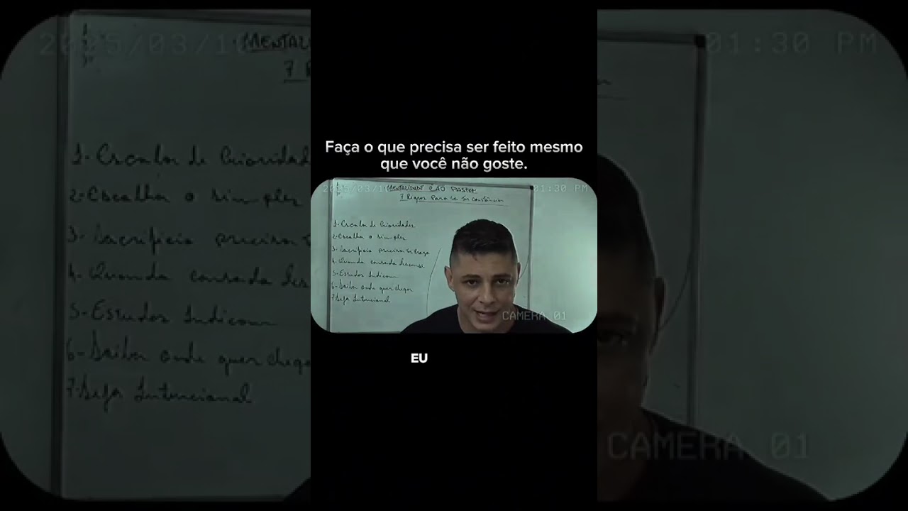 No longo prazo eu n&atilde;o perco