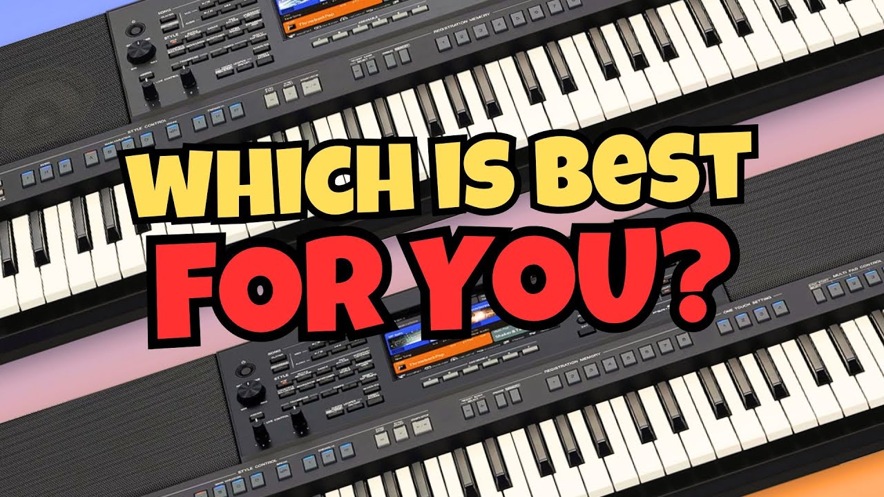 YAMAHA PSR-SX920 vs PSR-SX720