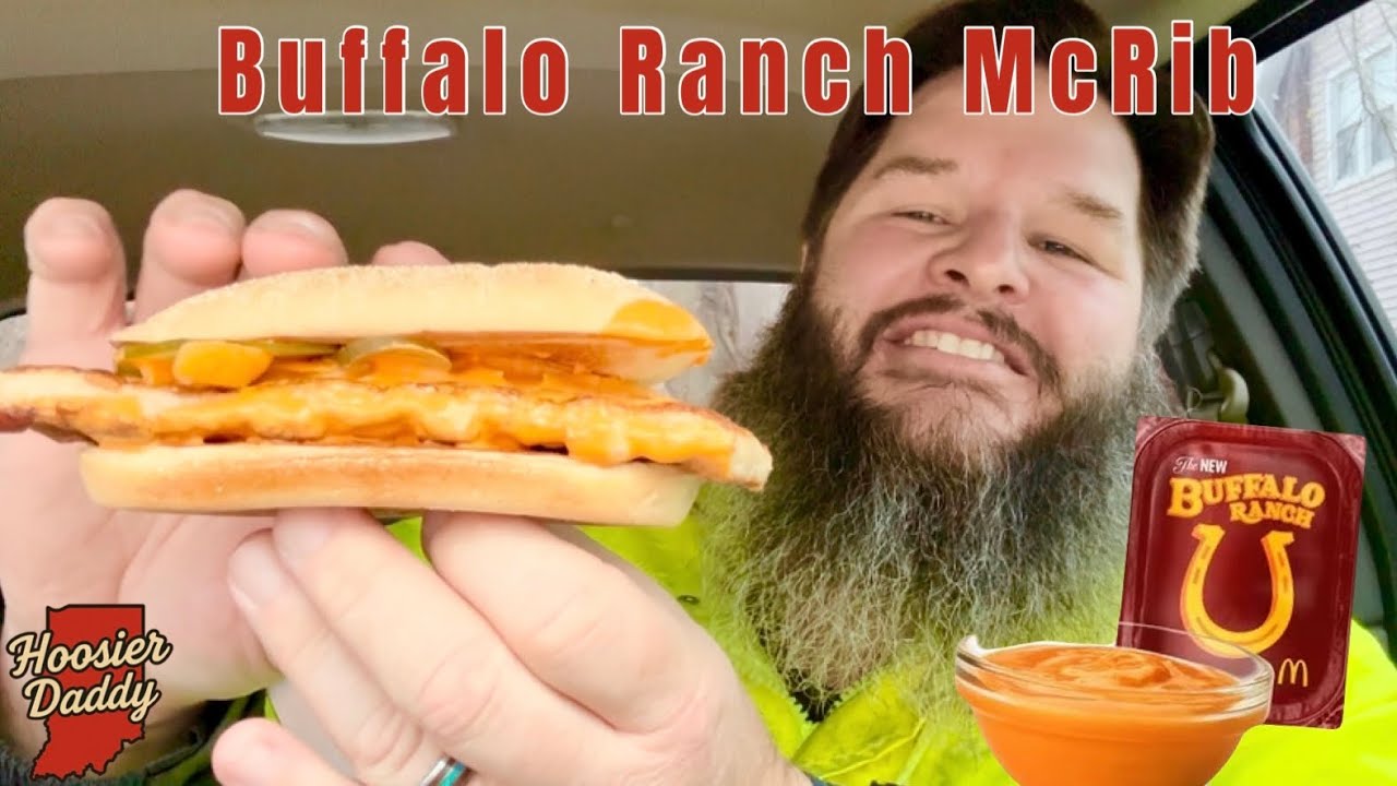 Обзор Buffalo Ranch McRib | Hoosier Daddy