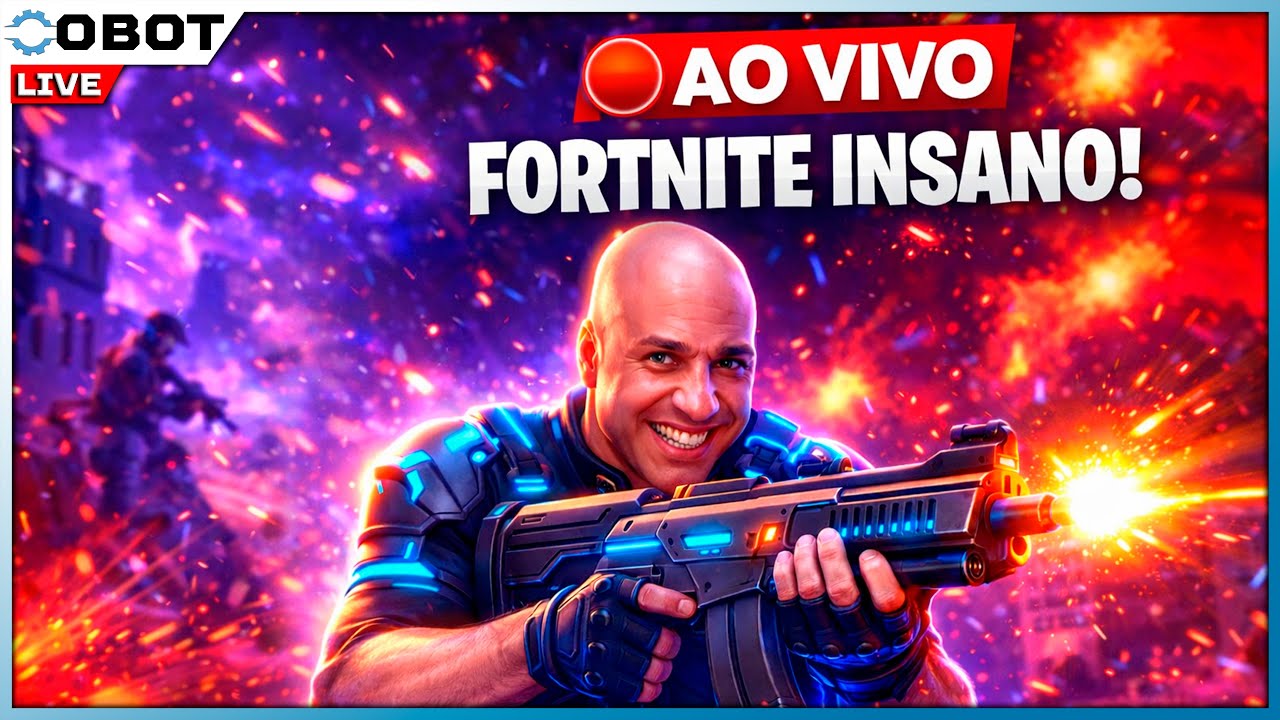🔴 FORTNITE AO VIVO AGORA! Gameplay Insana, Rankeada e Tentando o TOP 1! 🔥🎮