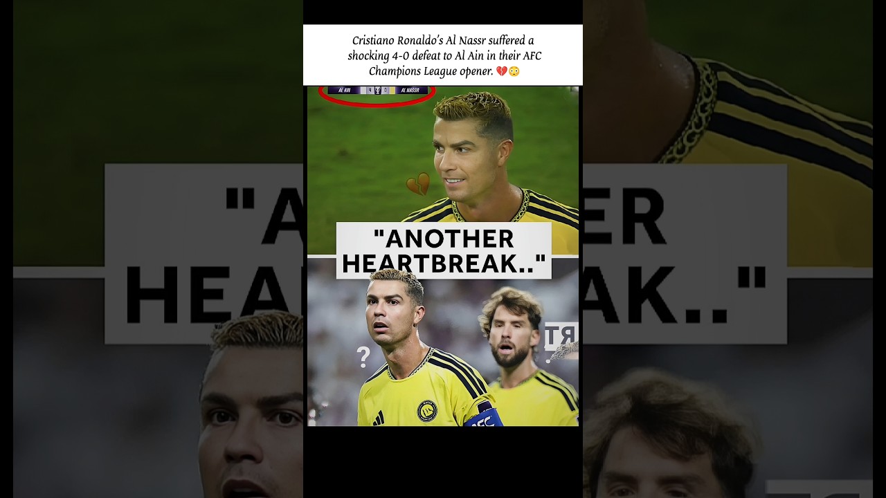 Cristiano Ronaldo&rsquo;s Al Nassr Suffer a SHOCKING 4-0 Defeat! 💔😳