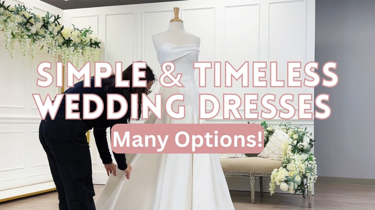 Simple and Timeless Wedding Dresses for 2026 Brides