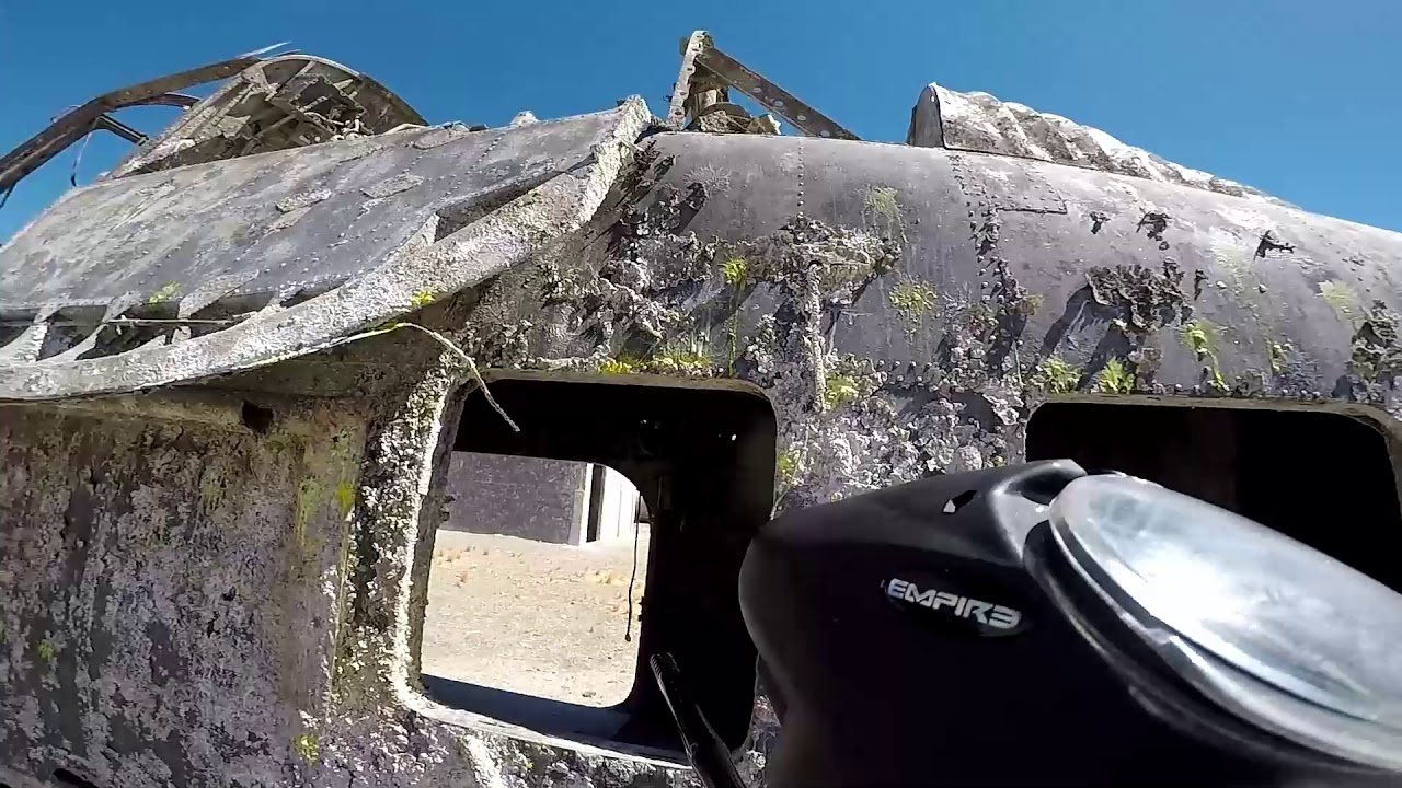 Intense round at Fightertown paintball