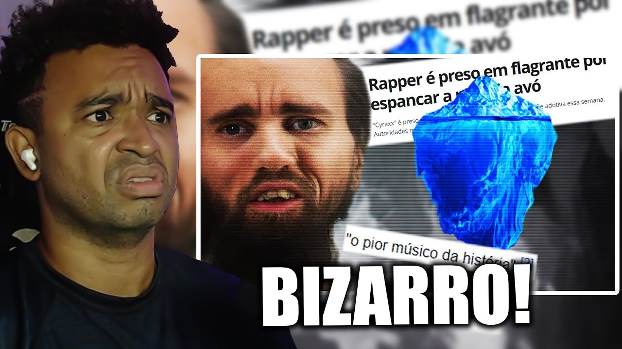 O Iceberg do Cyraxx | ALEXANDRE NA ÁREA #react